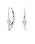 SOLID 14K Yellow Gold French Leverback Earring Findings