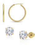 14K Yellow Gold
