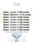 10k Yellow Gold Solitaire Screwback Stud Earrings