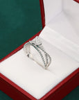 .31 ct. t.w. Diamond Butterfly Ring in 14k White Gold