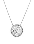 Sterling Silver Shema Israel Pendant Necklace