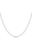 Sterling Silver Mariner Link Chain Necklace