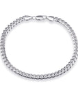925 Sterling Silver Miami Cuban Link Bracelet