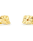 14k Gold Fancy Push Backings, Larger and Comfortable Additional Full Pair Replacement