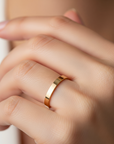 14K Yellow Gold Classic Wedding Band Ring, 3mm Thin