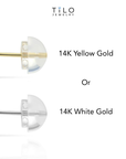 14k Gold and Soft Silicone Backings, Additional Full Pair Replacement