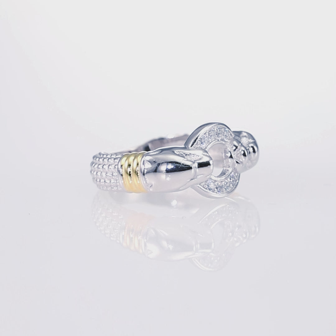 Sterling Silver Jaguar Ring, Two-Tone Design – Tilo Jewelry®