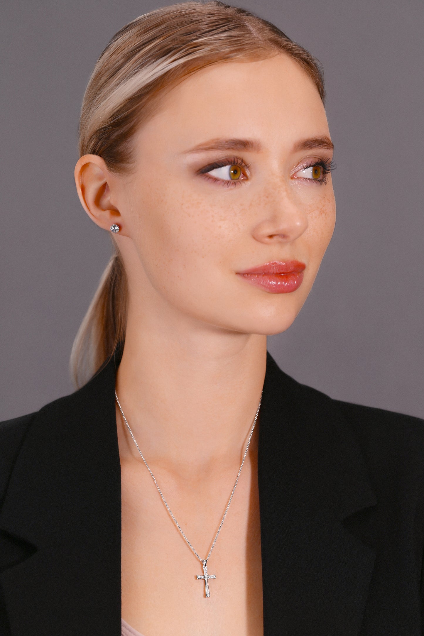 Sterling Silver Cross Necklace