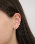 Bundle SET! 14k Gold Round Endless Hoop Earrings