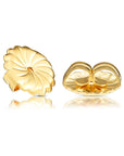 14K Solid Gold Backings, Additional Full Pair Replacement, 3 sizes