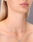CZ HOPE Necklace in Sterling Silver