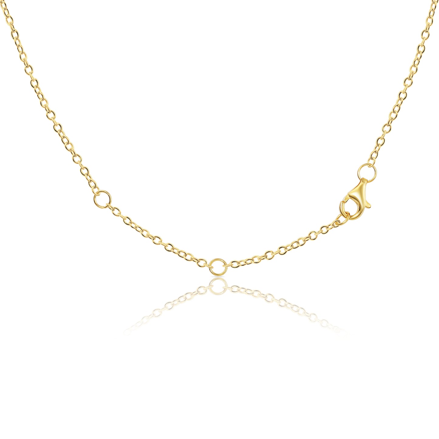 Shining Star Necklace in Sterling Silver