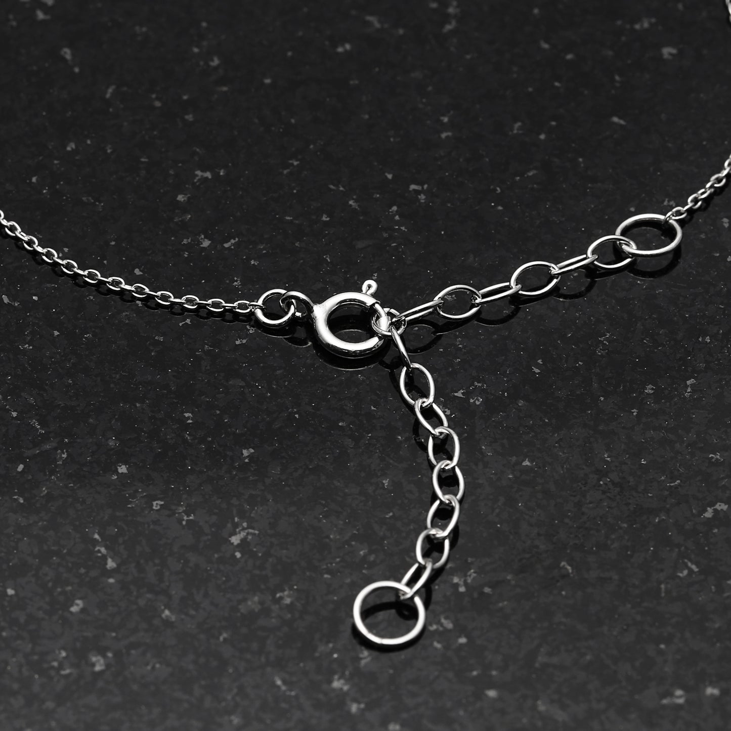 Sterling Silver Ankh Cross Necklace, Egyptian Key of Life