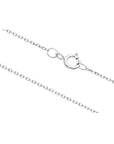 14k Gold Diamond Cut Cable Chain, Available in 14k Yellow Or White Gold, Pendant Chain Necklace