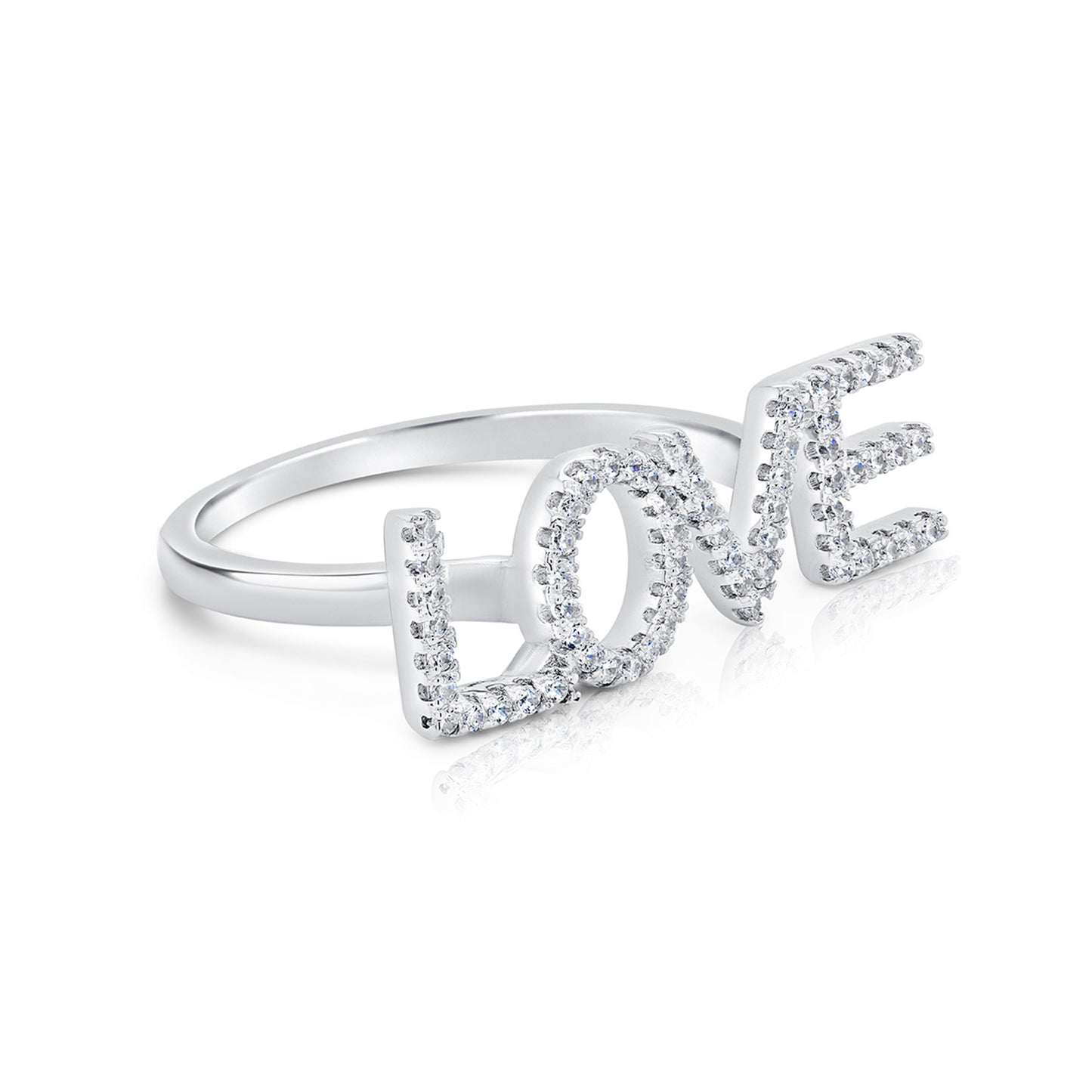 Sterling Silver LOVE Ring