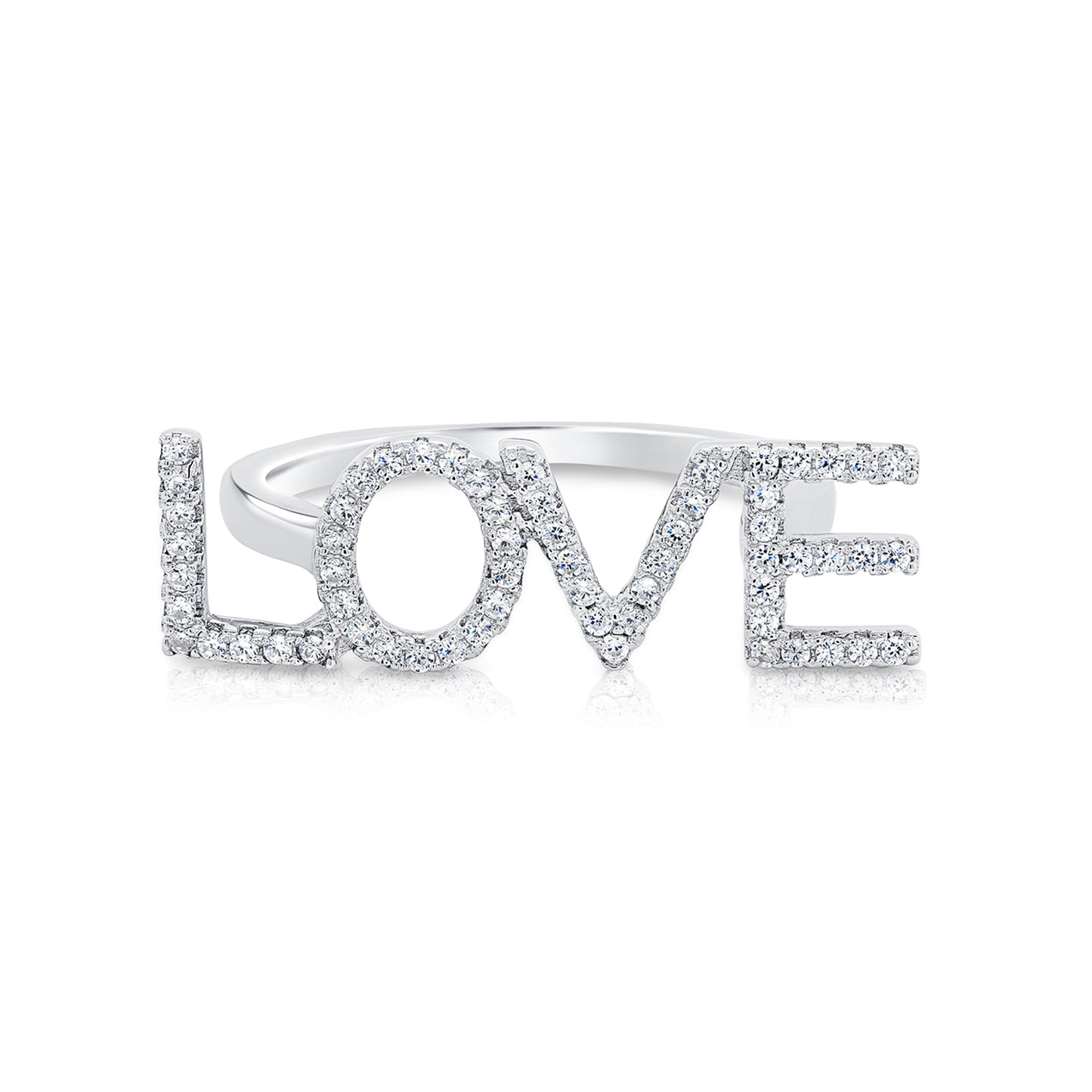 Sterling Silver LOVE Ring