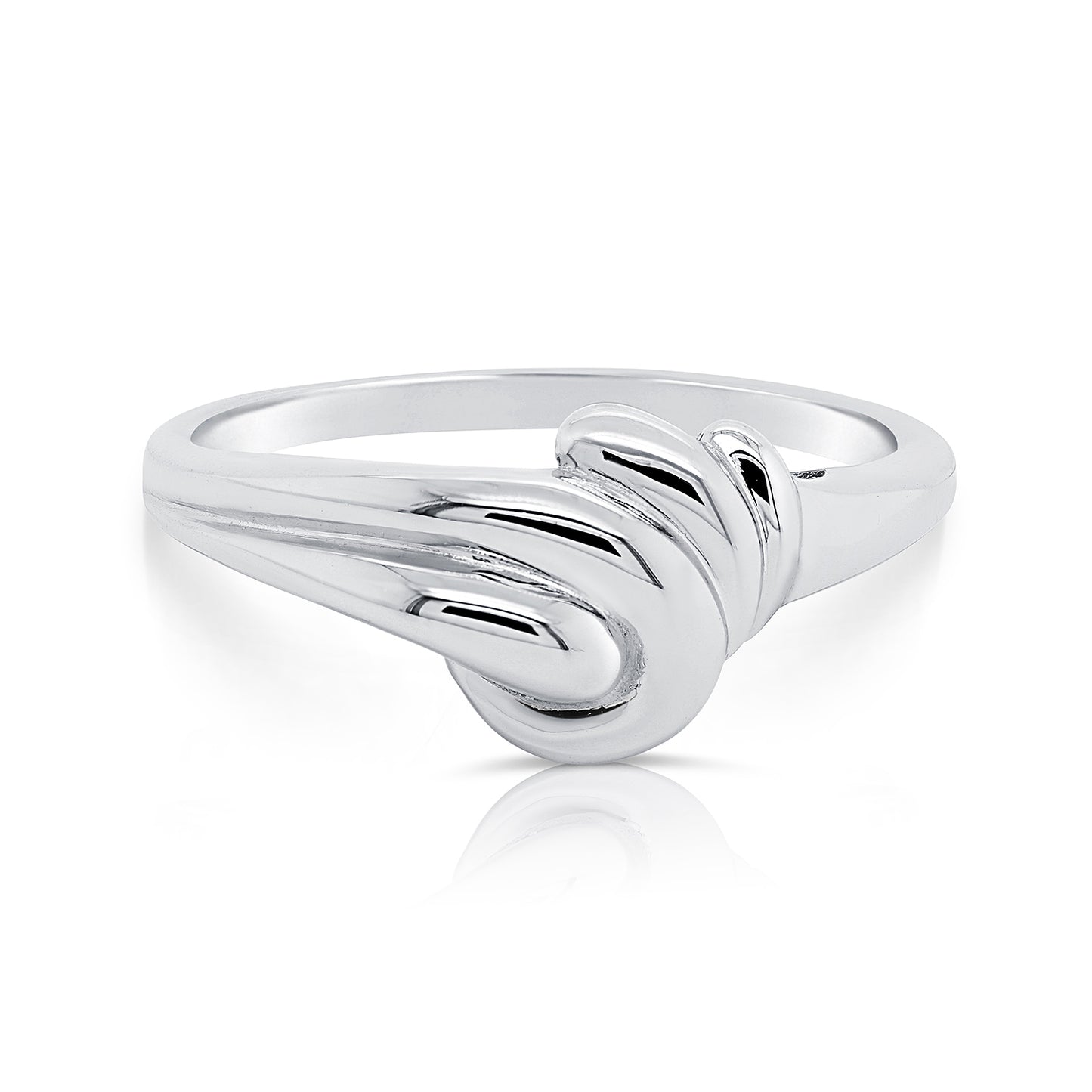 Sterling Silver Wave Ring