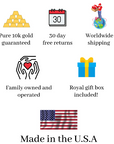 10k Yellow Gold Star Stud Earrings with Simulated Diamond and Secure Screw-Backs