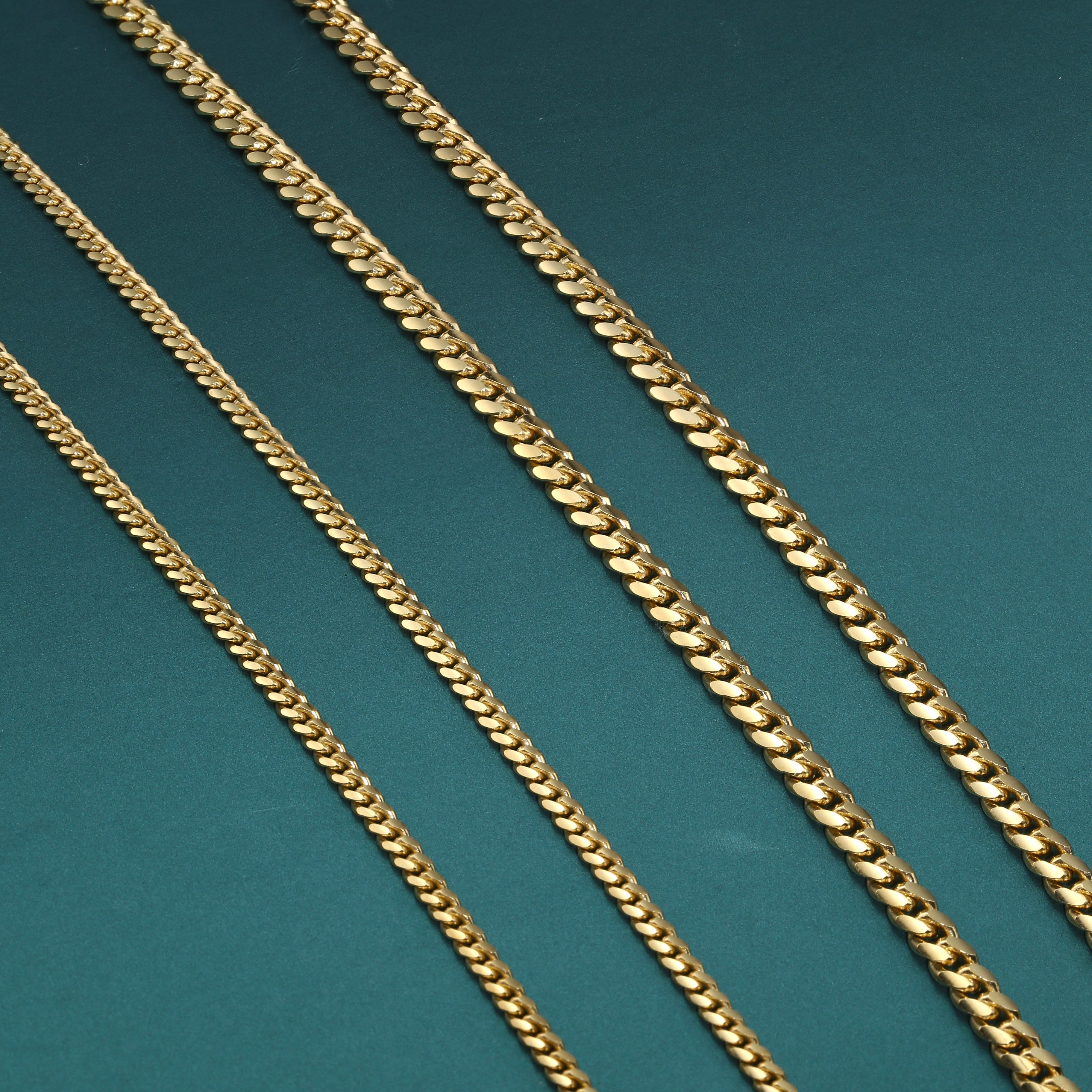1.5mm - 22" Adjustable Royal Rope Chain – Real 925 Sterling Silver – Lobster Clasp – Italy