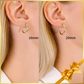 Single Replacement 14k Yellow Gold Classic Hoop Earrings, 2mm