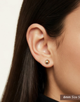 14K Gold Filled High Polished Round Ball Studs, Pushback