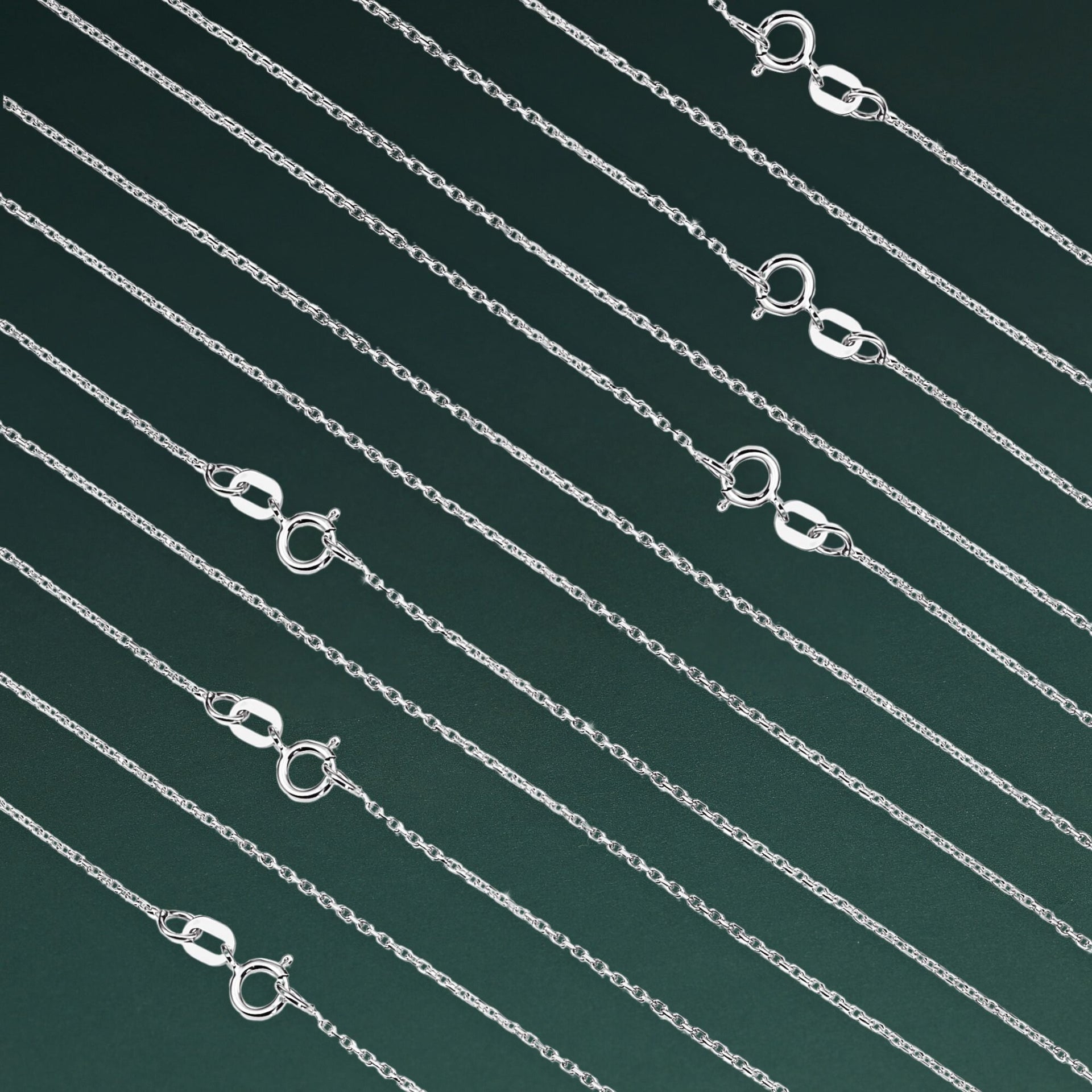 Cable Chain Necklace in Sterling Silver – Tilo Jewelry®