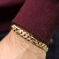 14K Yellow Gold Figaro Link Chain Bracelet, Sizes 7.5in-8.25in, Unisex Design, By TILO Jewelry