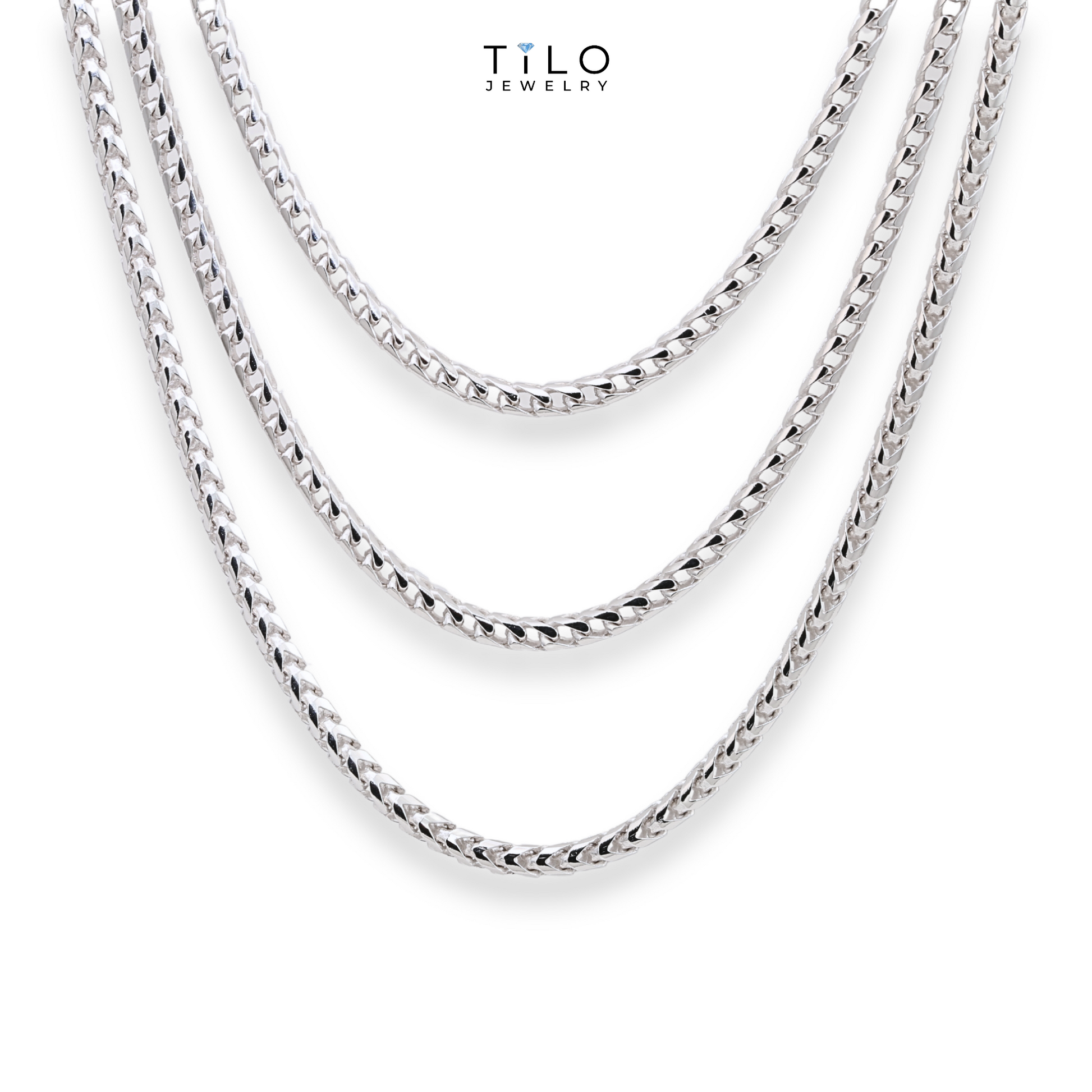 925 sterling silver franco 2025 chain