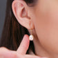 14k Gold Freshwater Pearl Dangle Earrings