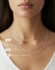Sterling Silver Cable Chain Necklace