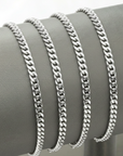 925 Sterling Silver Miami Cuban Link Bracelet