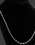 Sterling Silver Mariner Link Chain Necklace