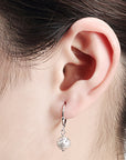 Sterling Silver Classic Ball Drop Dangle Earrings