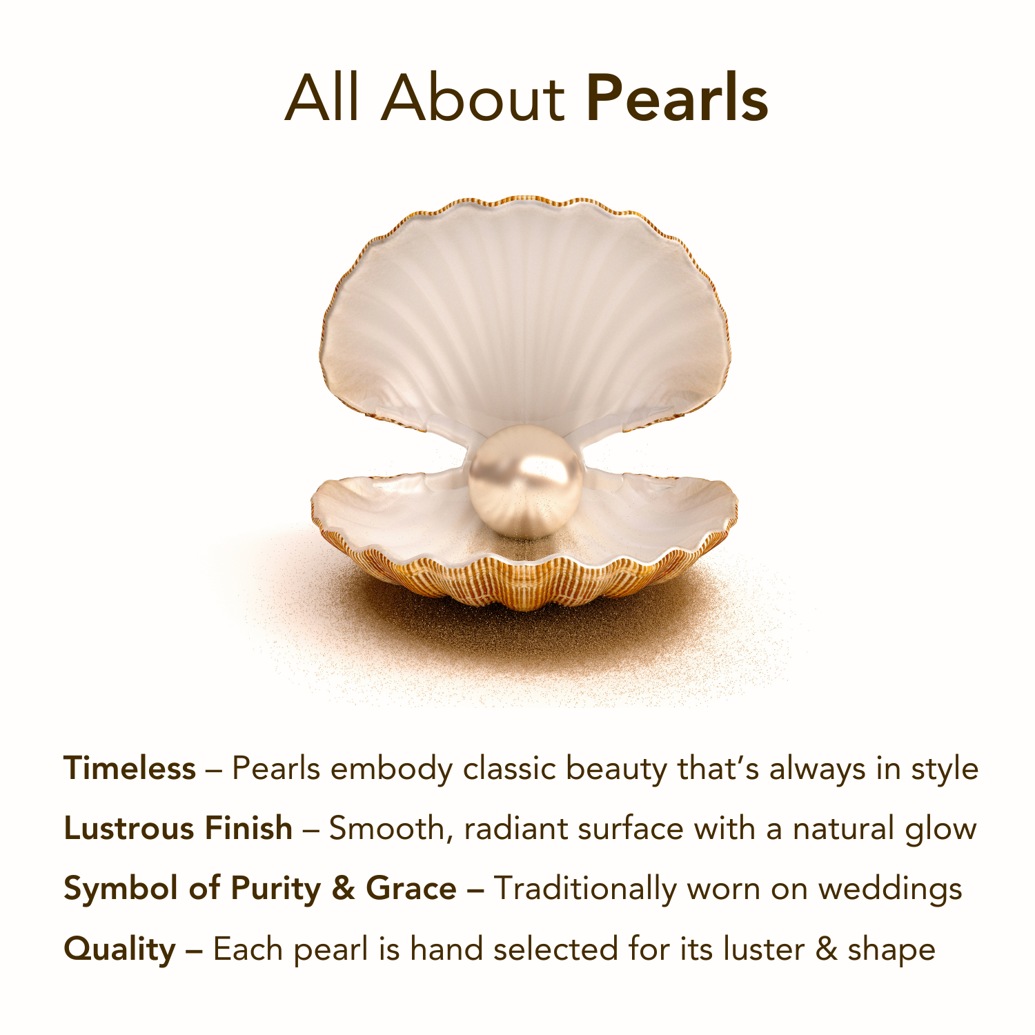 14k Yellow Gold Classy Freshwater Pearl Stud Earrings, 7mm