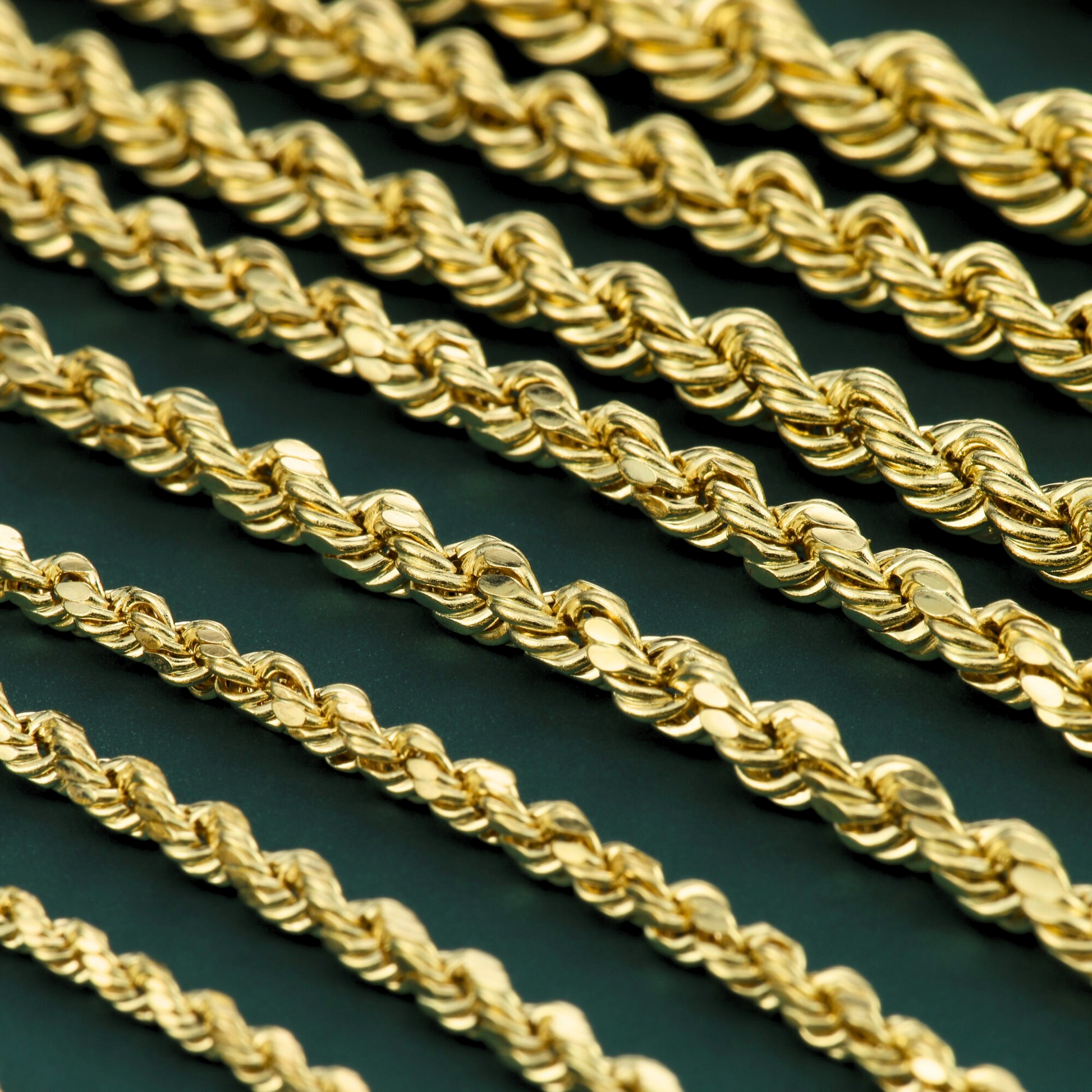 Gold Chain Bracelet Thick Chain Bracelet 3mm 5mm Chain 