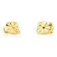 14K Yellow Gold Replacement Push Backings, Made by TILO Jewelry