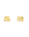 14k Gold Fancy Push Backings, Larger and Comfortable Additional Full Pair Replacement