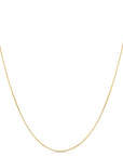 14K Yellow Gold Box Chain Necklace