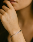 925 Sterling Silver Paperclip Chain Necklace, 3mm Thin, With Secure Lobster Lock