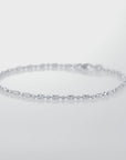 Sterling Silver Diamond-Cut Bead Bracelet
