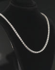 Sterling Silver Diamond-Cut Ice Chain Necklace