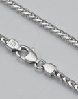 Italian Franco Chains Made In Solid 925 Sterling Silver, With Secure Lobster Lock