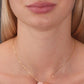 14k Gold Classic Solitaire Necklace