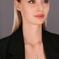 Sterling Silver Cheetah Necklace, Panther