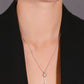 Sterling Silver Key to My Heart Charm Necklace