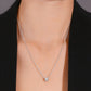 Sterling Silver Small Sparkle Ball Charm Necklace
