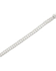 Sterling Silver Handmade Byzantine Chain Bracelet (8.75 inch), Unisex