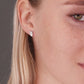 Sterling Silver Owl Stud Earrings