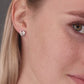 Sterling Silver LOVE Stud Earrings