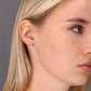Sterling Silver Small Anchor Stud Earrings, 1307